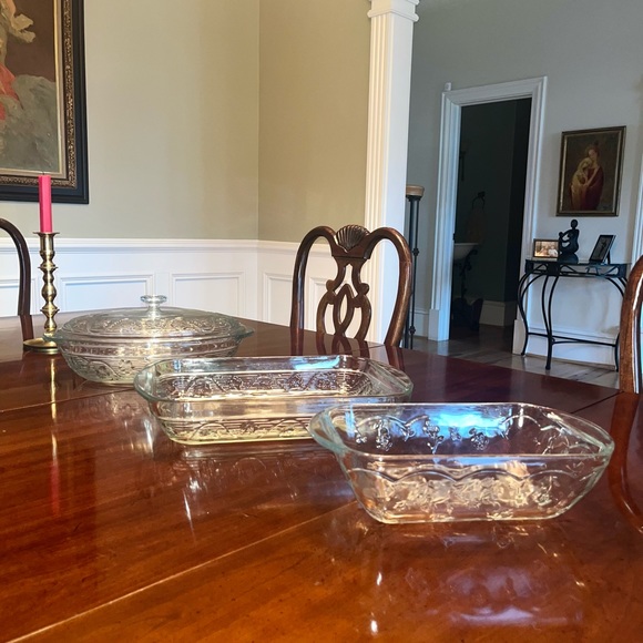 Anchor Hocking Kitchen Vintage Anchor Hocking Bakeware Set